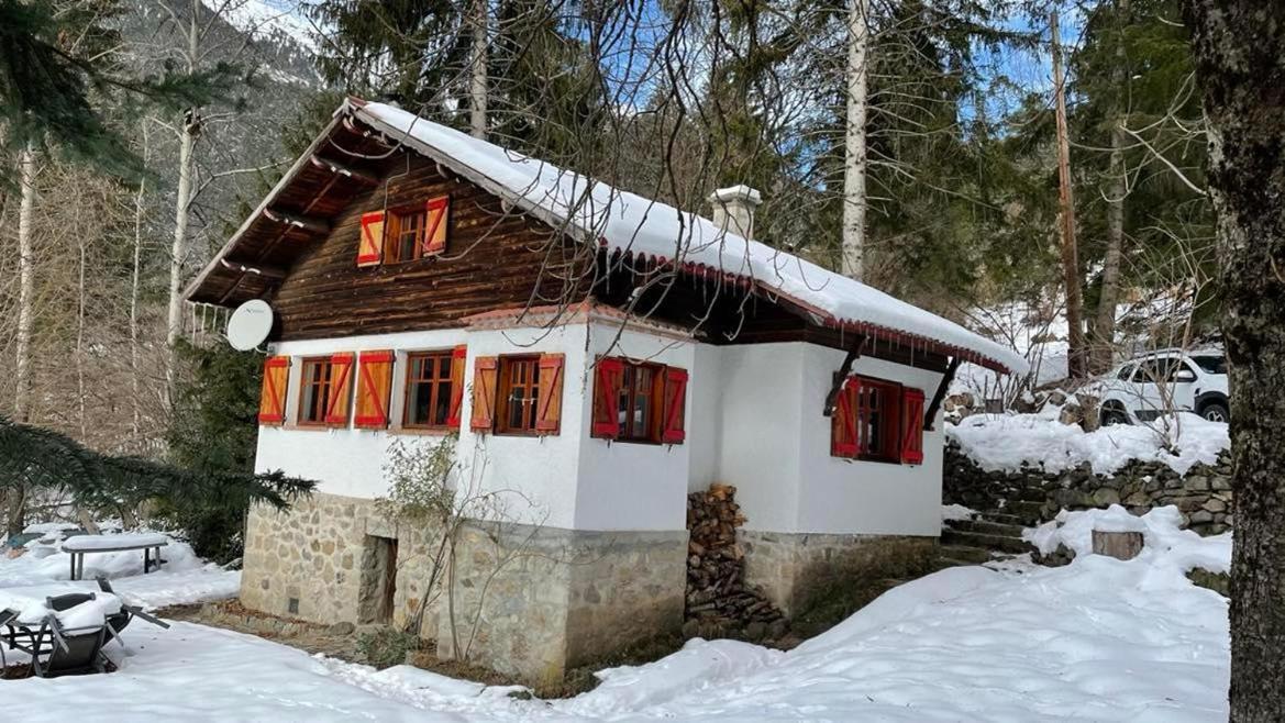 Chalet Le Tyrolien, Au Coeur Du Boreon แซ็ง-มาร์แต็ง-เวซูบี ภายนอก รูปภาพ